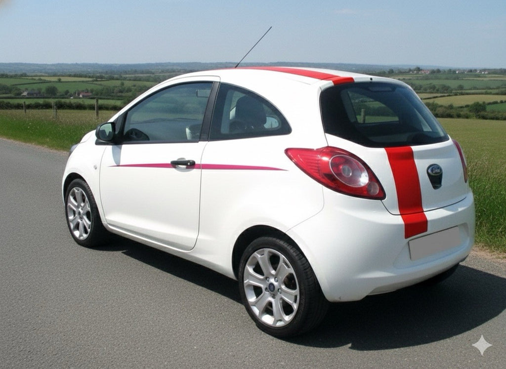 FORD KA MK2 ST STRIPES KIT GRAPHICS VINYL STICKERS DECALS *any Colour
