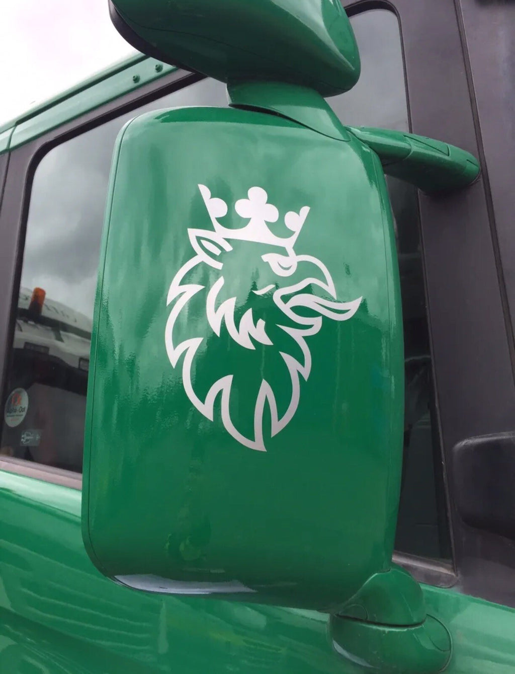 Scania Truck Griffin sticker/decal for mirrors X2 *Any Colour