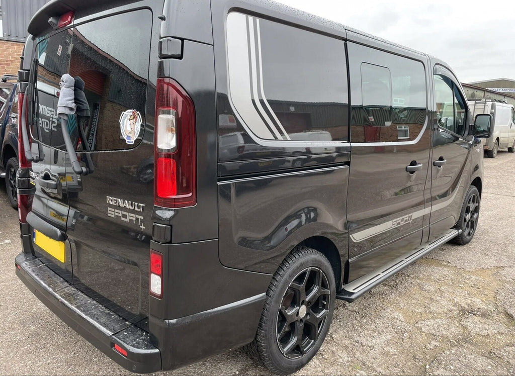 FITS RENAULT TRAFIC SPORT VINYL GRAPHICS STICKERS DECALS STRIPES  *ANY COLOUR