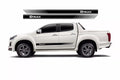 Isuzu D-Max Side Stripe/Decals/Vinyl Sticker, Graphics *Any Colour