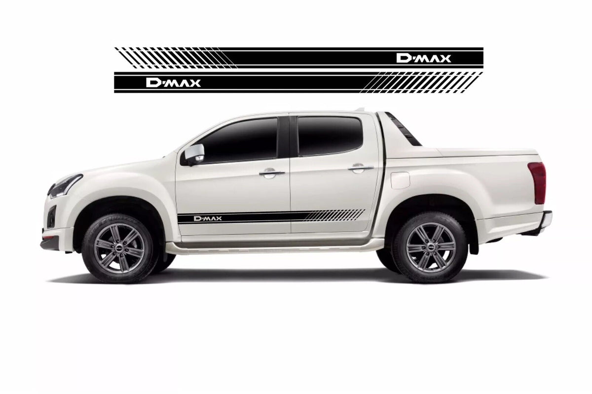 Isuzu D-Max Side Stripe/Decals/Vinyl Sticker, Graphics *Any Colour