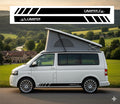 VW TRANSPORTER Camper Stripes T4 T5 T6 VAN GRAPHICS STICKERS *Any Colour