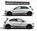 Mercedes A Class A45 Lower Side Stripe Graphics Vinyl Decal Stickers