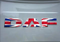 Custom Union Jack Badge Overlay Decal – Fits DAF XF / XG (2022 onwards)