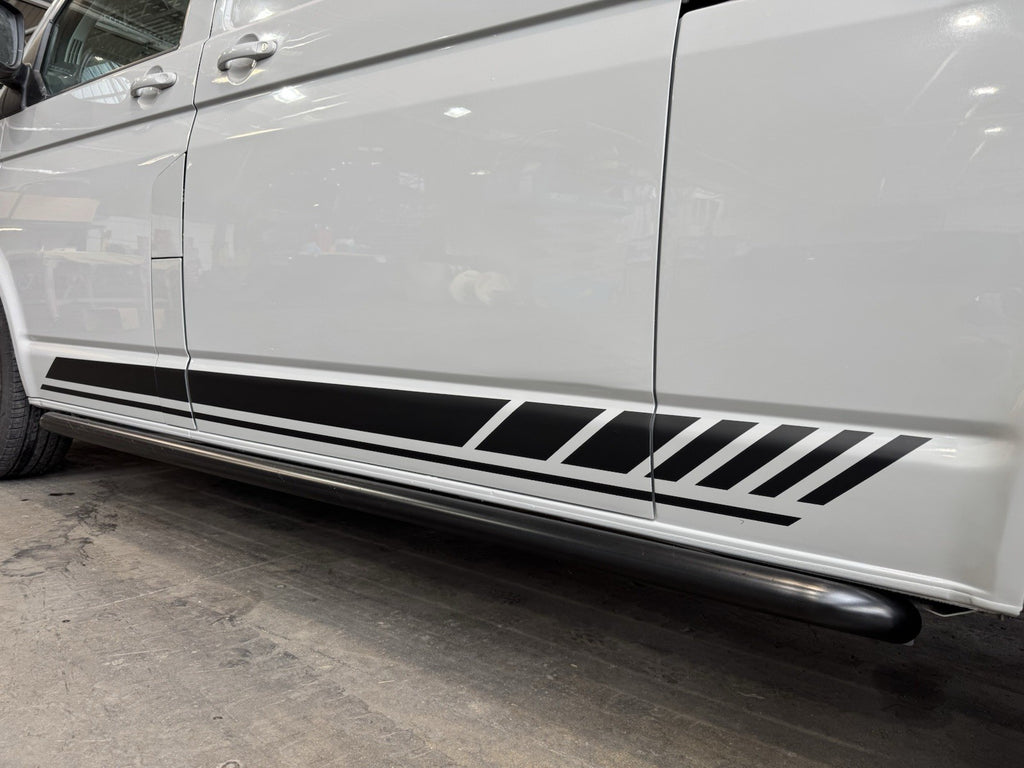 Camper Sides Stripes Decal Stickers Graphics Vinyl Fit VW Transporter T5 T6 T6.1