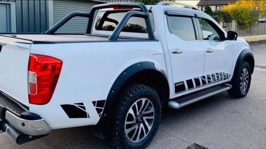 Fits Nissan NP300 NAVARA 2016-21 side stripes decal graphics Decals