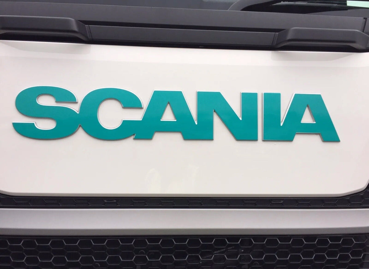 Fits SCANIA  G & P Cab Front Badge sticker decal. New Gen 2017-26 *Any Colour.