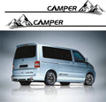 VW TRANSPORTER T4 T5 T6 VAN STICKERS DECALS CAMPER  Sides & Rear *Any Colour