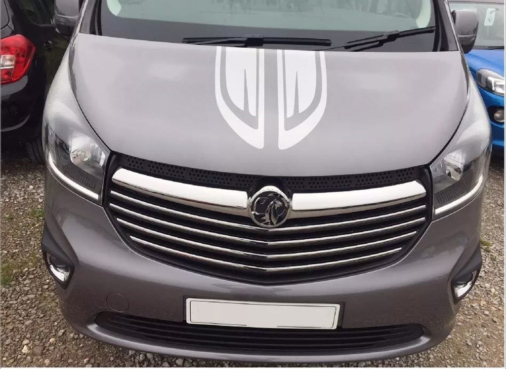 Vauxhall VIVARO 14-19, Bonnet & Roof Stripes *Any Colour