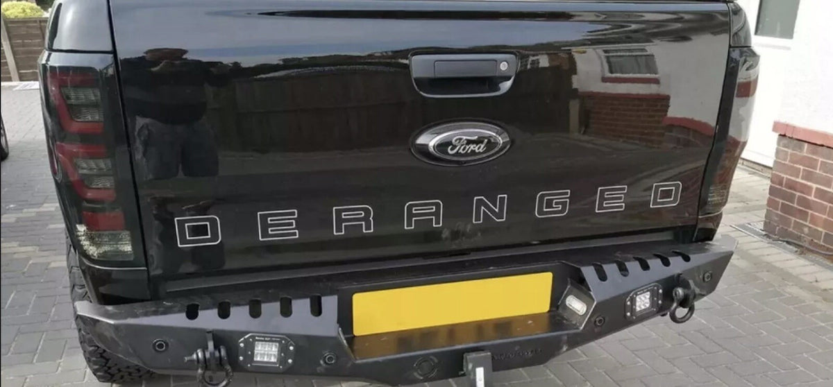 fits FORD RANGER *DERANGED* GRAPHICS STICKERS STRIPES DECALS PICK UP WILDTRAK
