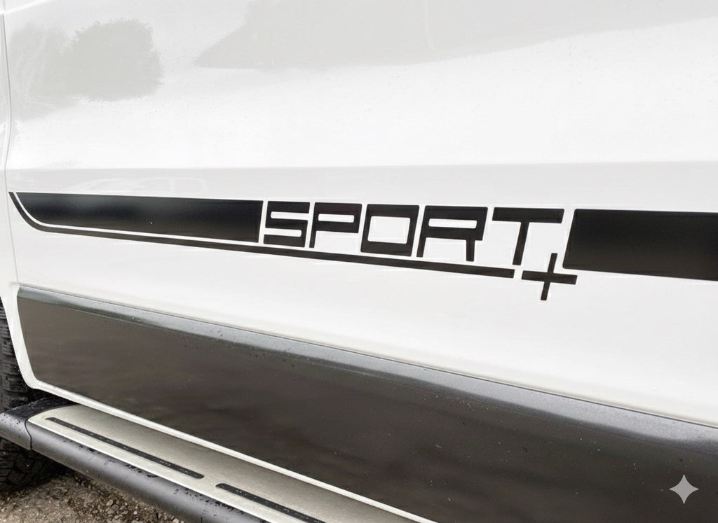 FITS RENAULT TRAFIC SPORT VINYL GRAPHICS STICKERS DECALS STRIPES  *ANY COLOUR