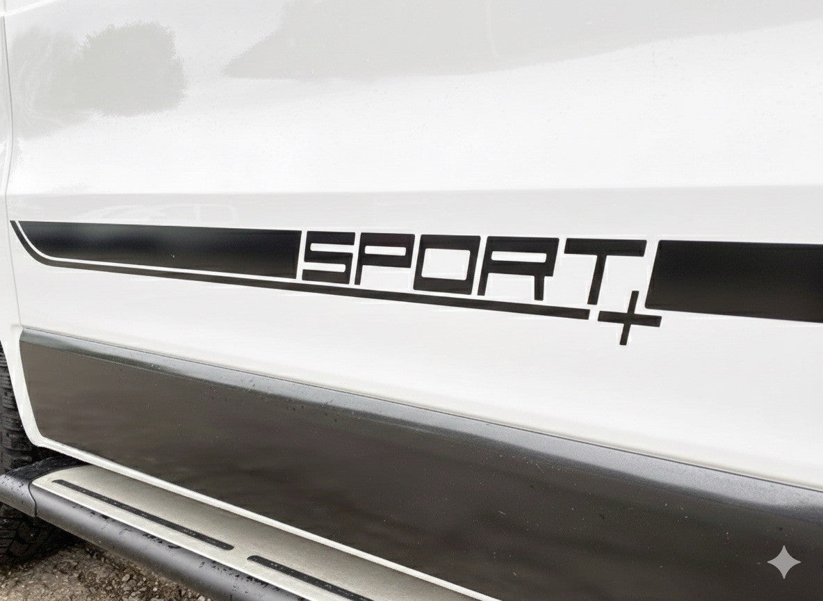 FITS RENAULT TRAFIC SPORT VINYL GRAPHICS STICKERS DECALS STRIPES  *ANY COLOUR