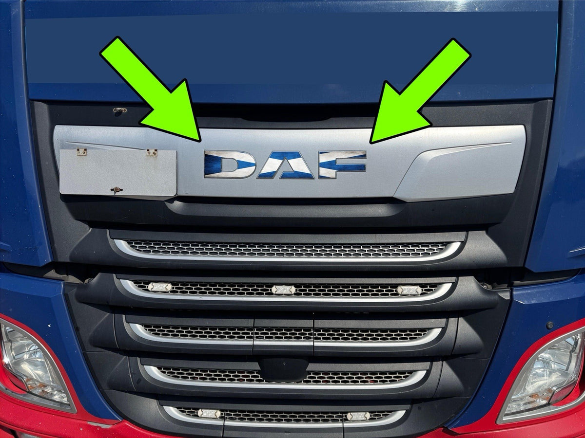 DAF CF  106 SCOTLAND FLAG Front Cab sticker decal For 2018-23 truck