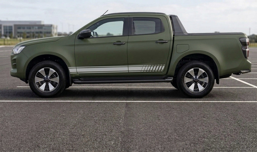ISUZU D-MAX Side Stripes Decals Stickers Graphics *any Colour