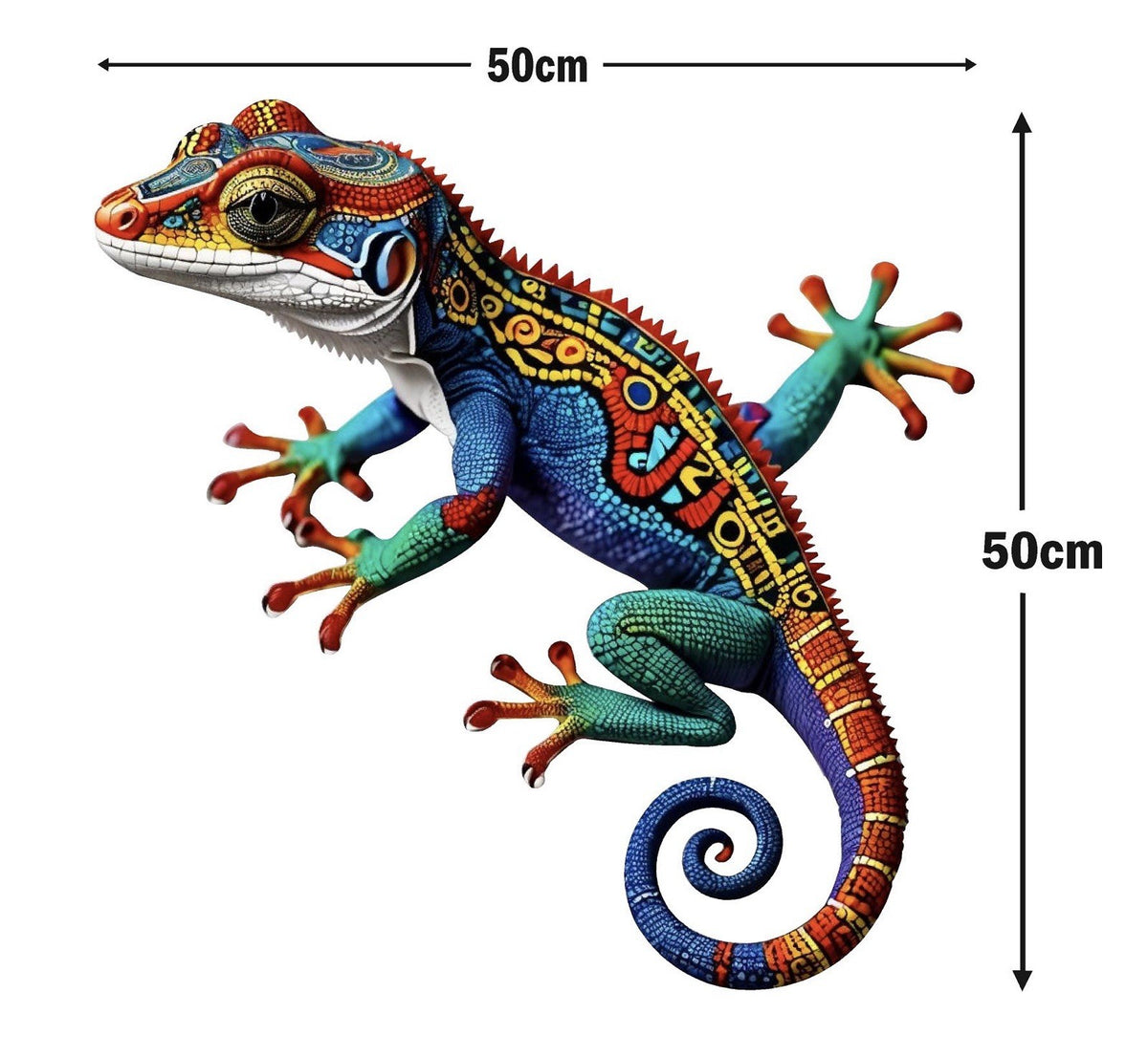 GECKO Large Tribal Campervan Sticker, Motorhome Caravan Vinyl Decal Graphics