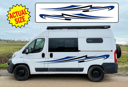 CAMPER VAN GRAPHICS STICKERS CAMPER *Any 2 Colours.