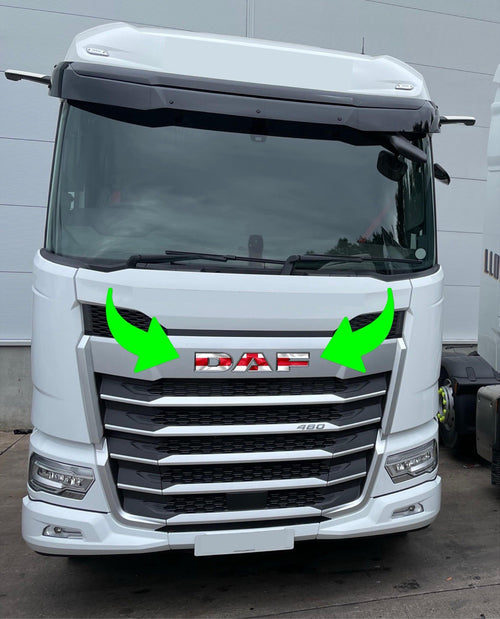 DAF XF / XG ENGLAND St. George FLAG Front Cab sticker decal For New Gen 2022-26