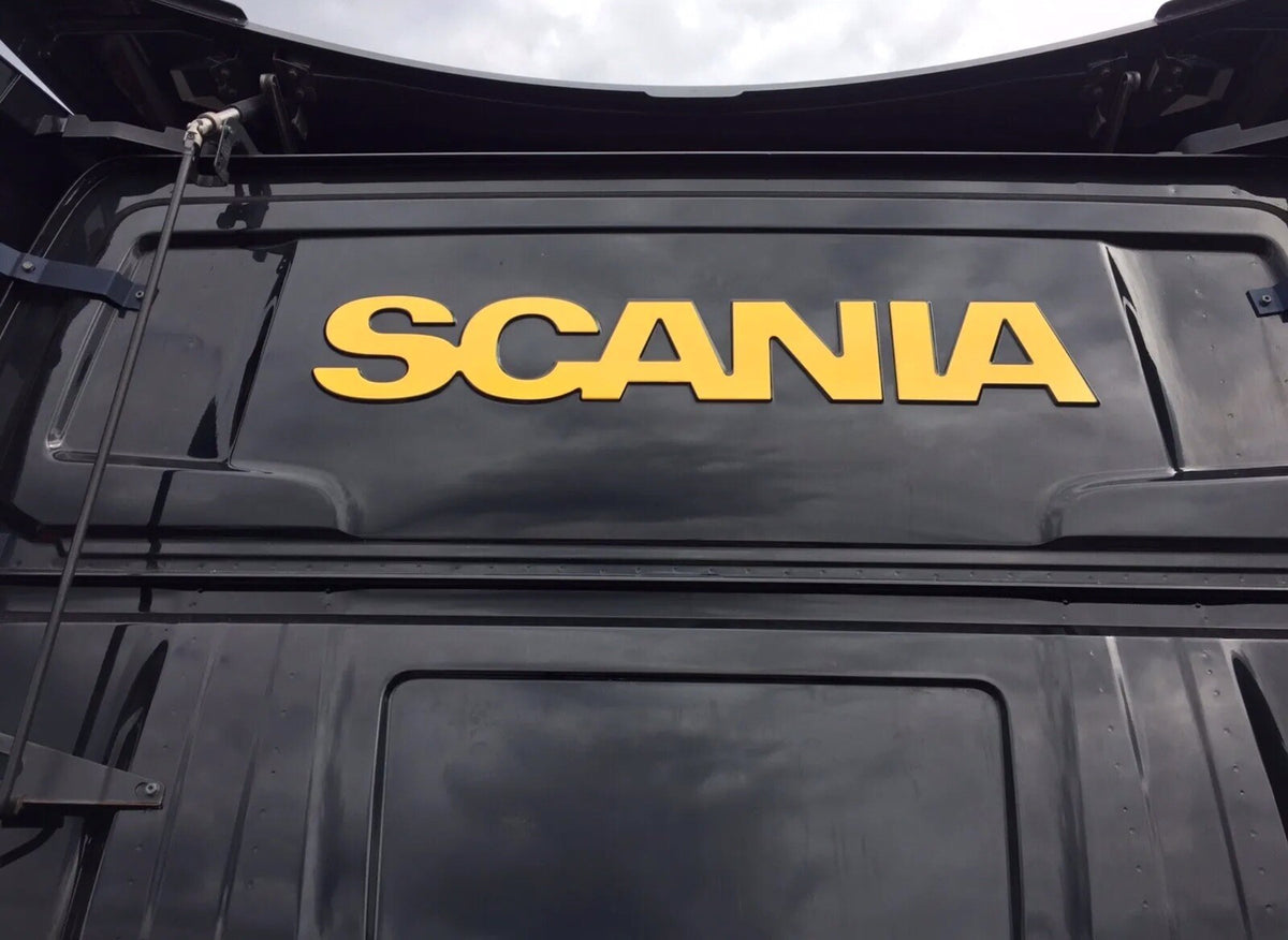 SCANIA Rear Cab sticker decal For New generation 2017-25 truck. Any Colour.