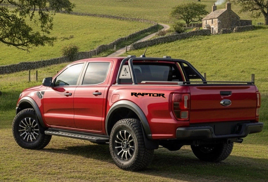 Ford Ranger Raptor Decal Sticker Graphics  x2 750mm (2019-Onwards)