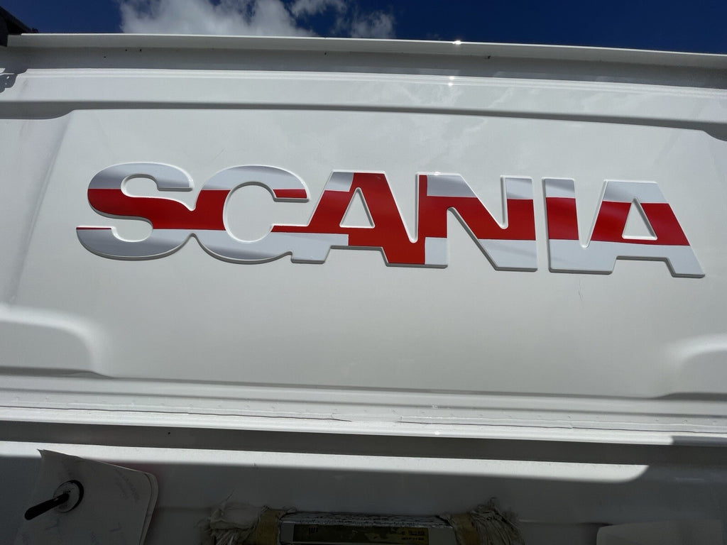 SCANIA Rear Cab ENGLAND St. George FLAG sticker decal for New gen cab 2017-25