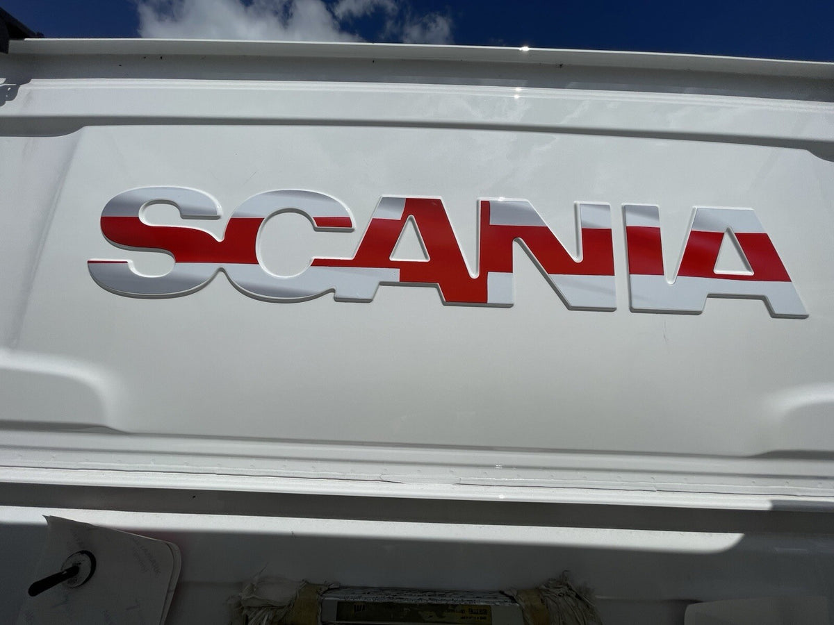 SCANIA Rear Cab ENGLAND St. George FLAG sticker decal for New gen cab 2017-25