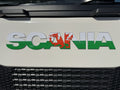 SCANIA  R&S Cab Front Badge sticker. New Gen 2017-26 truck WELSH Flag